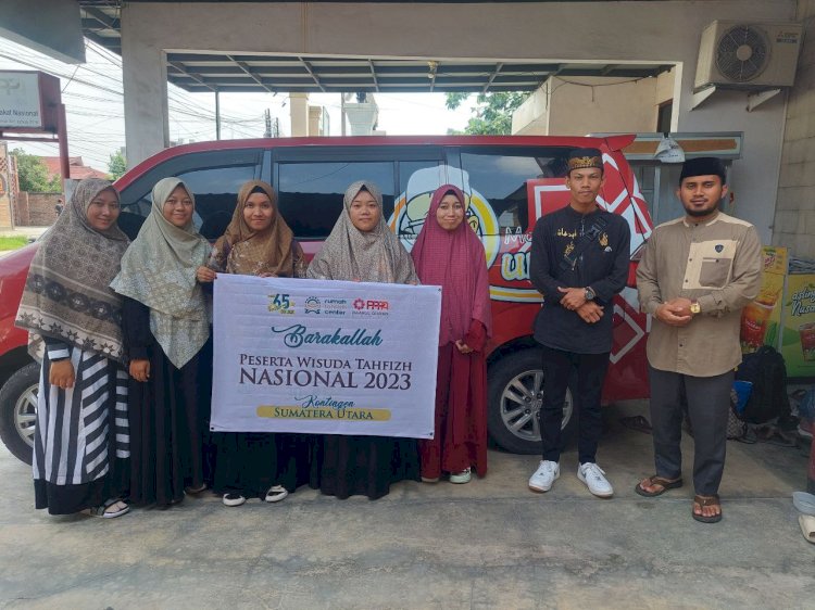 RTC Sumut Berangkatkan 6 Santri untuk Ikut Wisuda Tahfizh Nasional di Pesantren Daqu Tangerang
