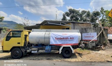 Sedekah Air untuk Dhuafa di Gunungkidul 