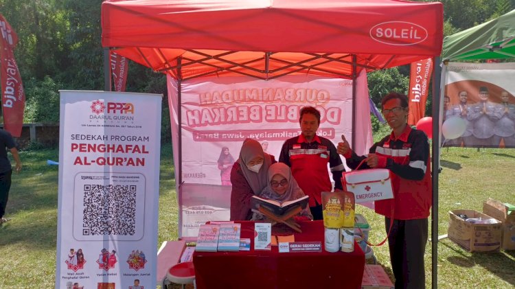 PPPA Daarul Qur’an Bandung Ramaikan Jambore Pramuka Madrasah 2023 se-Jawa Barat