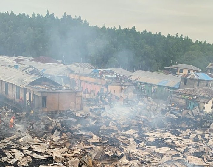 Kebakaran di Selumit Pantai: Rumah 2 Pengasuh Rumah Tahfizh Az Zikri Hangus hingga KBM Santri Belum Berjalan