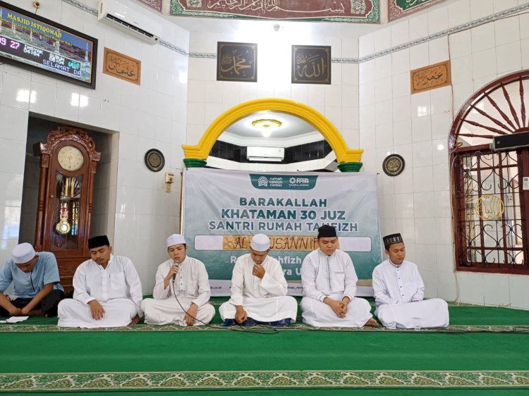 Awal Perjuangan, Rumah Tahfizh Al-Musannif Sumut Khatamkan 30 Juz Al-Qur'an