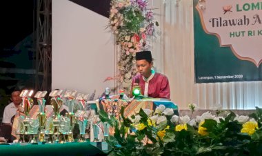 Santri Pesantren Takhassus Brebes Juara 2 Lomba Tilawah