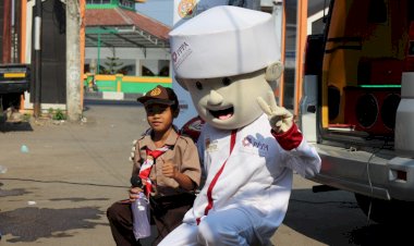 Aksi Mobile Qur’an di MI Al Mukaromah Bandengan Cirebon