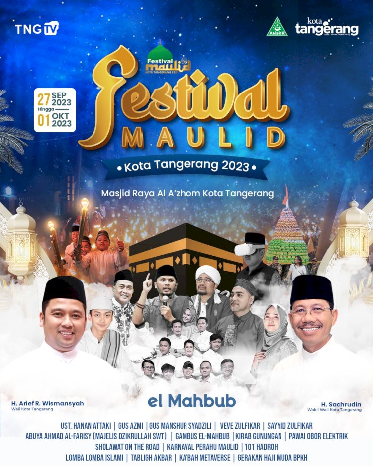 Rasakan Sensasi Ka'bah Metaverse di Festival Maulid Kota Tangerang 2023 