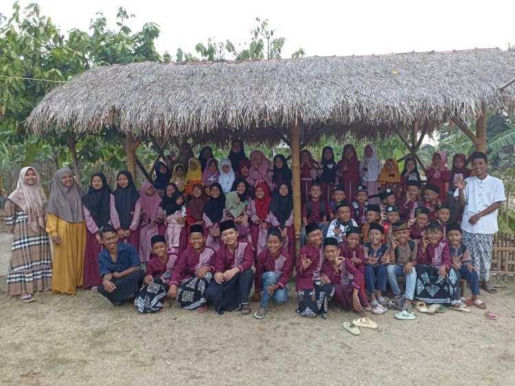 PPPA Daarul Qur'an Lampung Salurkan Program Saung Tahfidz untuk Santri Rumah Tahfidz Bani Rija