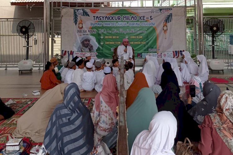 Tabligh Akbar Rumah Tahfidz AQU dan PPPA Daarul Qur'an Banten bersama Syekh Abdul Basith Musfi