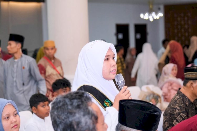 Talkshow Qur’an di Wisuda Tahfizh Daerah RTC PPPA Daarul Qur'an Medan bersama Tokoh Inspiratif