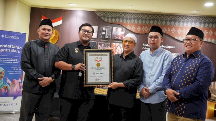 MURI Anugerahkan Daarul Qur’an Rekor Dunia Indonesia