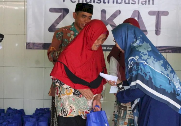 PPPA Daarul Qur’an Cirebon Distribusikan Zakat Maal Amanah Mitra Kerja Sama