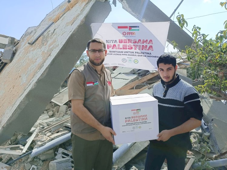 Telah Syahid Perwakilan Laznas PPPA Daarul Qur’an untuk Palestina Usai Serangan Udara Israel