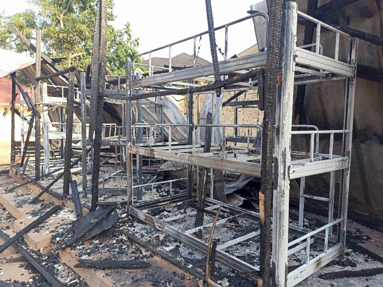 PPPA Daarul Qur'an Lampung Salurkan Bantuan Sembako untuk Pondok Tahfidz yang Terkena Dampak Kebakaran
