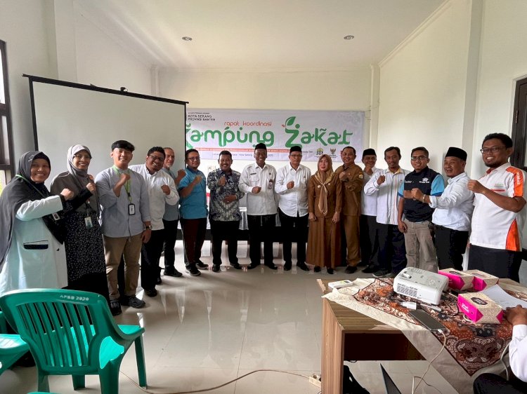 PPPA Banten hadir dan membersamai Rapat Koordinasi Program Kampung Zakat
