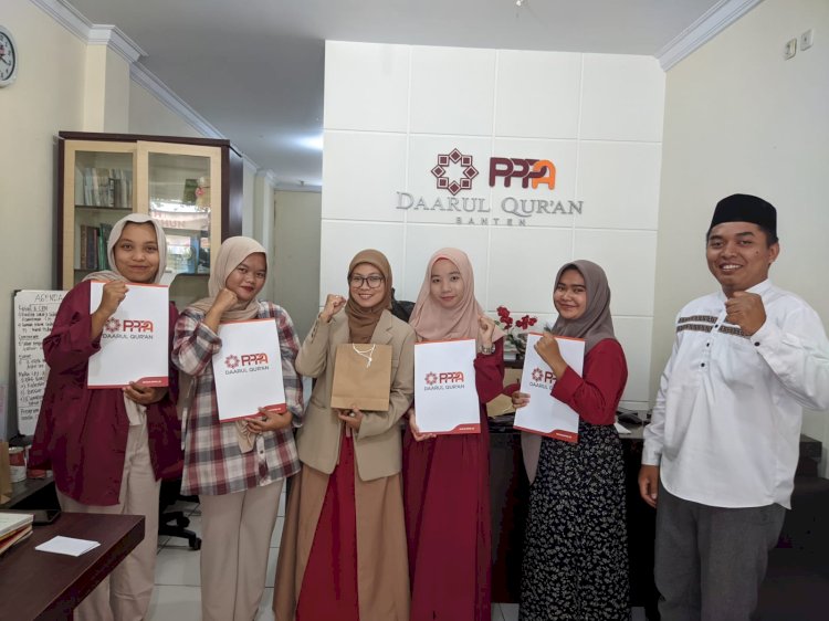 Magang di PPPA Daarul Qur'an Banten dapat ilmu dan pengalaman