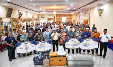 BPKH RI dan PPPA Daarul Qur’an Salurkan Program Sarana Prasarana Ibadah di 30 Titik Masjid di Sumatera Barat
