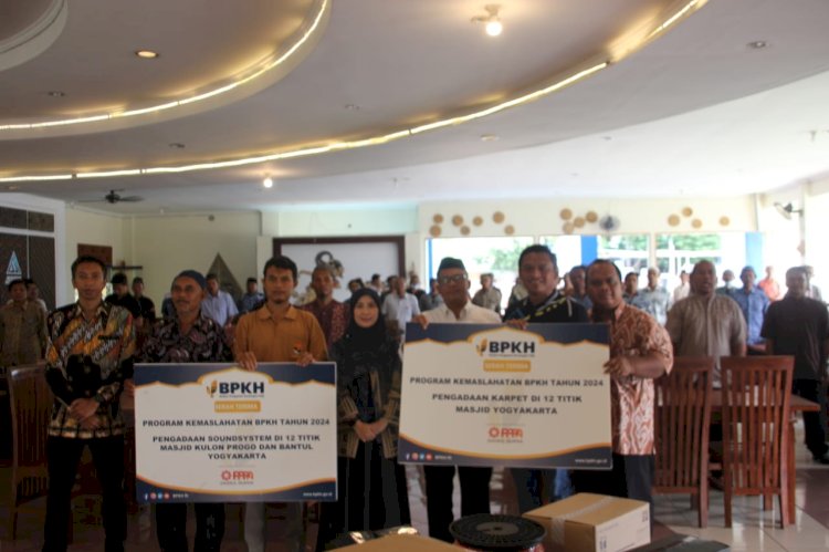 Distribusi Karpet dan Sound Sytem Program Kemaslahatan BPKH RI di 24 Masjid di Yogyakarta   