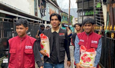 Jelang Ramadan, PPPA Daarul Qur'an Sulsel Giat Aksi Berbagi Beras