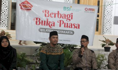Berbagi Buka Puasa di Rumah Tahfizh Lansia Sabilunnajah bersama PPPA Daarul Qur'an Yogyakarta dan BSI