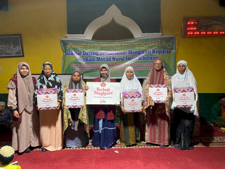 PPPA Daarul Qur'an Medan ⁠Berbagi Bingkisan Berkah Ramadhan di Desa Minoritas Muslim