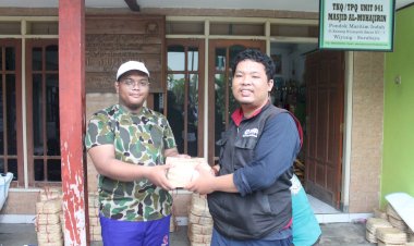 Masjid Muhajirin Wiyung Salurkan Daging Qurban ke Rumah Tahfizh Bersama PPPA Daarul Qur'an