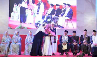 Santriwati Tunanetra Jadi Peserta Wisuda Tahfizh Nasional 2024 Kategori 30 Juz