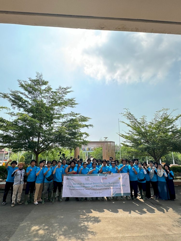 Laznas PPPA Daarul Qur'an Banten Luncurkan Program Sedekah Sejuta Pohon Mangrove