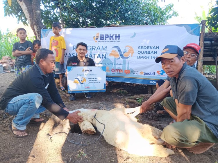 Sedekah Qurban BPKH Untuk Penghafal Al-Qur'an Dan Masyarakat Pelosok Jawa Timur