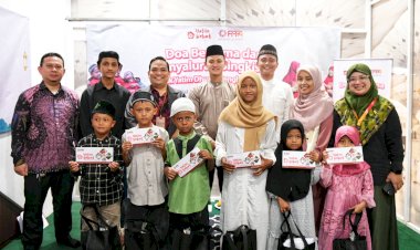 Paket Bingkisan Yatim Amanah Donatur, Sampai ke Palestina