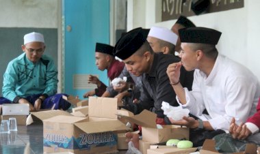 Keseruan Buka Puasa Bersama Santri Daarul Quran Takhassus Cinagara