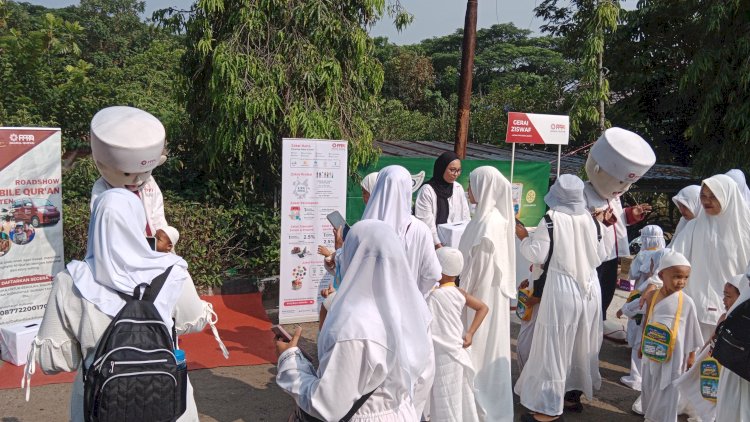 Semarak Manasik Haji Anak-Anak Paud di Serang