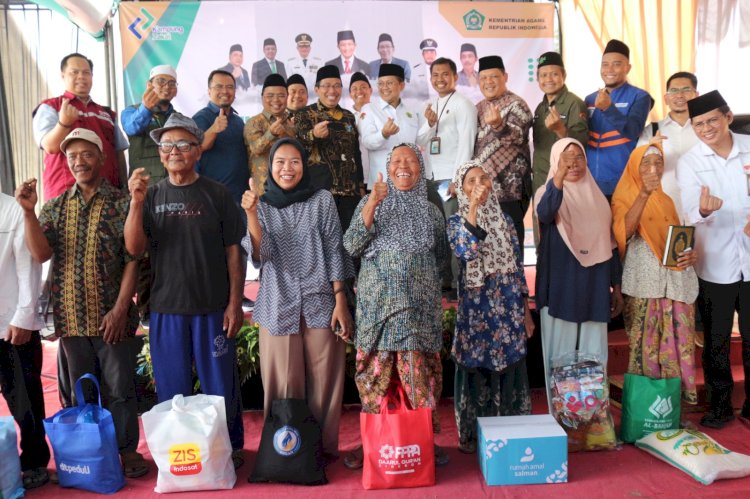 Peluncuran Program Pemberdayaan Kampung Zakat oleh Kementrian Agama di Cirebon