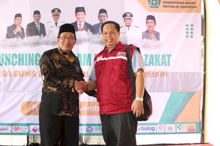 Peluncuran Program Pemberdayaan Kampung Zakat oleh Kementrian Agama di Cirebon