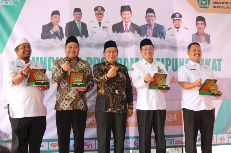 Peluncuran Program Pemberdayaan Kampung Zakat oleh Kementrian Agama di Cirebon