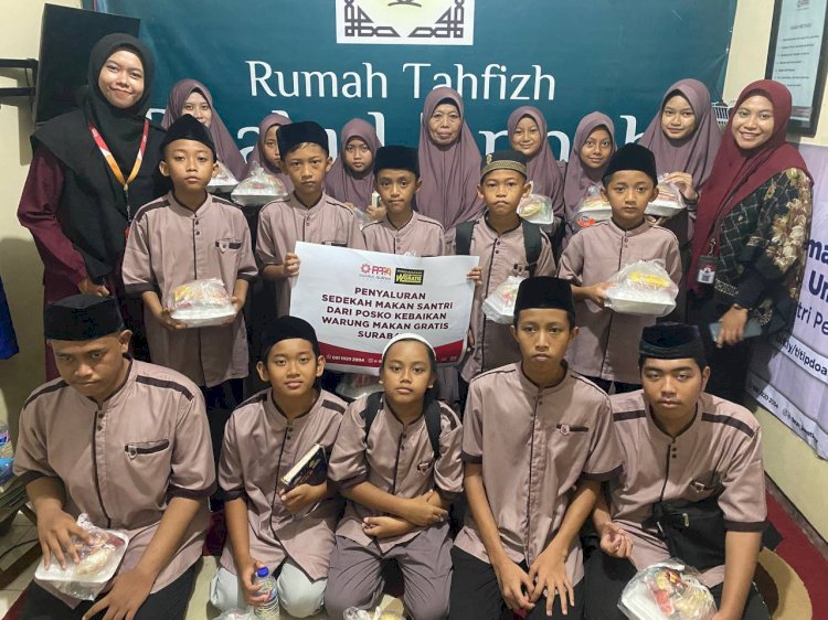 Khataman dan Doa untuk Donatur di Rumah Tahfizh Baabul Jannah Sidoarjo