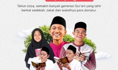 Laporan Penyaluran Beasiswa untuk Santri Penghafal Qur'an Sepanjang 2024