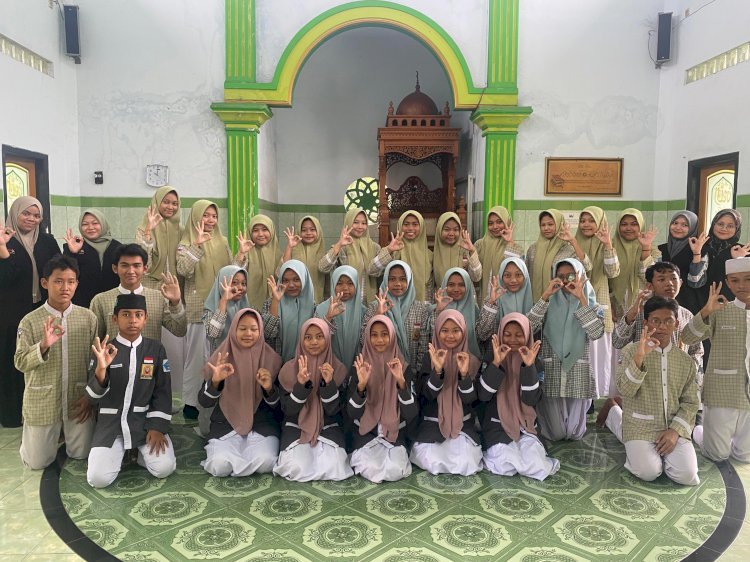 Sinergi Program Tahfizh Bersama SMPN 1 Beji Jawa Timur