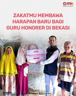 Penyaluran Zakat Gajian Januari 2025