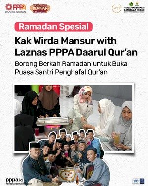 Penyaluran Paket Takjil dan Buka Puasa untuk  Santri Penghafal Qur’an