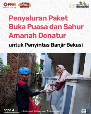 Paket Buka Puasa dan Sahur Amanah Donatur Bahagiakan Mereka