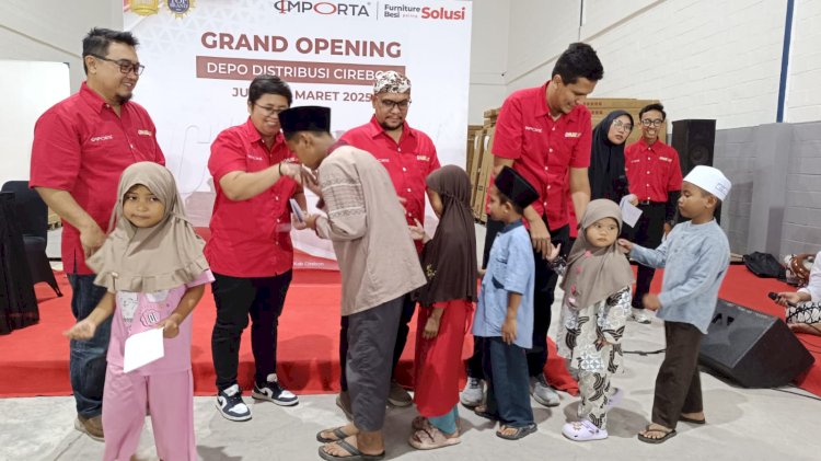 PT Importa Jaya Abadi berbagi kepada anak yatim