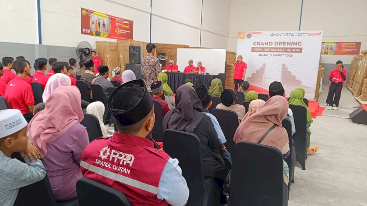 PT Importa Jaya Abadi berbagi kepada anak yatim