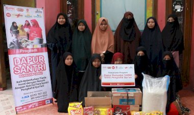 Penuhi Gizi Santri, Tingkatkan Semangat Ibadah dan Menghafal Qur'an