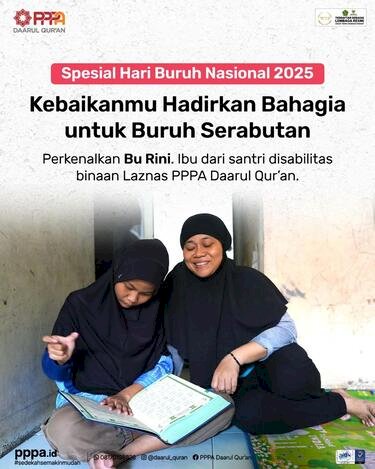 Penyaluran Zakat Gajian Spesial Hari Buruh 2025