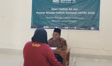 Ujian Tahfizh 30 Juz menuju Wisuda Tahfizh Nasional 2025