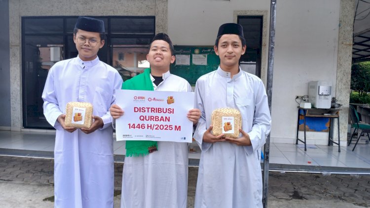 Qurban Donatur Disembelih di Pesantren, Santri Terlibat Hingga Distribusi