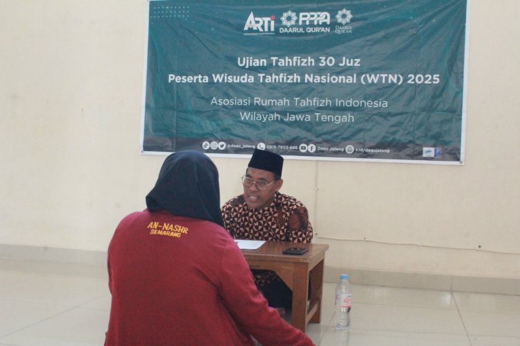 Ujian Tahfizh 30 Juz menuju Wisuda Tahfizh Nasional 2025