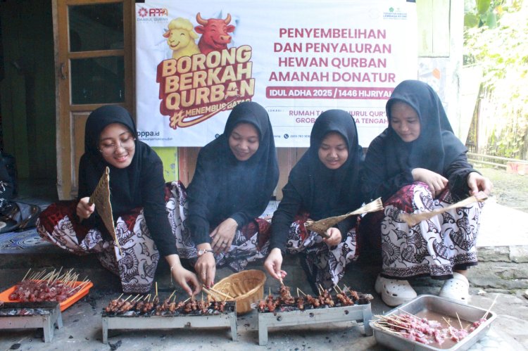 Safari Qurban , Semarakkan Idul Adha Bersama Santri Penghafal Al-Qur'an
