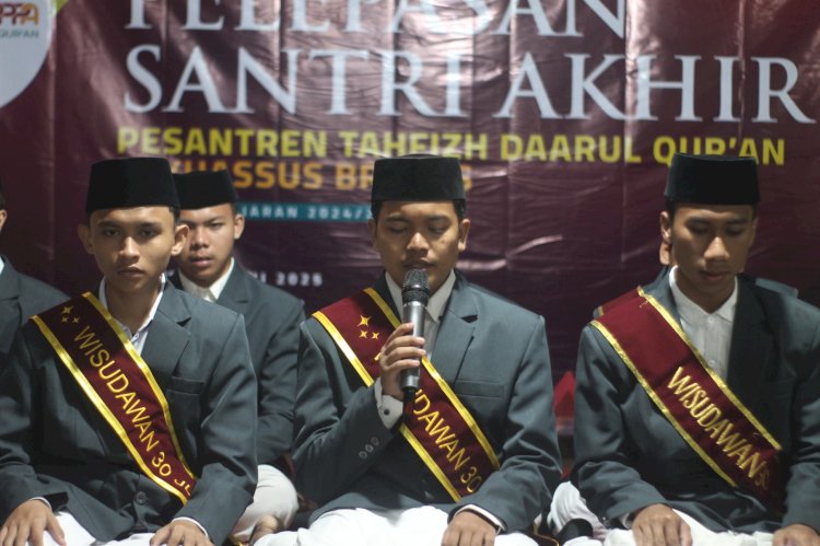 Pelepasan Santri Akhir Kelas 12 Pesantren Takhassus Brebes