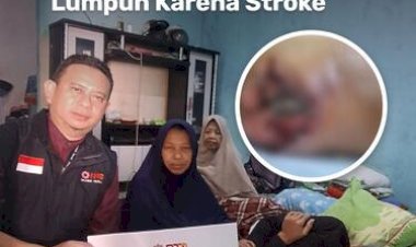 Zakat Amanahmu Bantu Dhuafa yang Lumpuh Karena Stroke