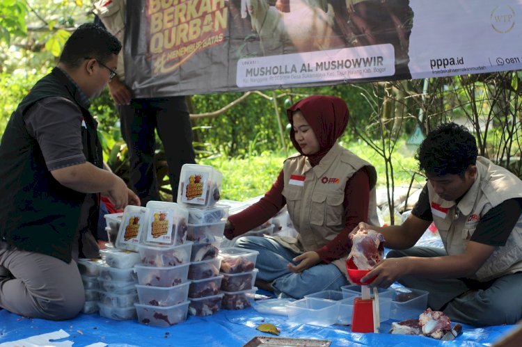 Borong Berkah Qurban, PPPA Daarul Qur’an Bogor Hadirkan Kebahagiaan bagi Ribuan Mustahik
