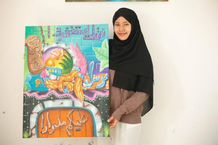 Tidak Bisa Mendengar, Tapi Tak Pernah Menyerah : Caca, Yatim Disabilitas Tunarungu Mulitalenta